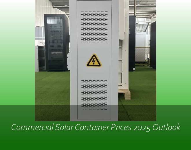 Commercial Solar Container Prices 2025 Outlook
